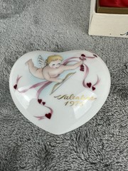 1975 Limited edition Noritake Valentine Heart still in original box