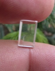 Ancient Goshenite Aquamarine cut stone for ring From Afghanistan