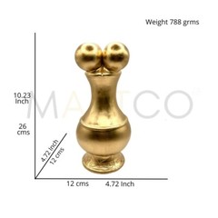 Golden Poporo Figure Quimbaya Culture Colombia