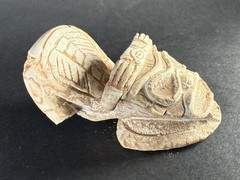 MUSEUM QUALITY ANCIENT PRE COLUMBIAN STONE CARVED TAINO STATUE FIGURINE C 900AD