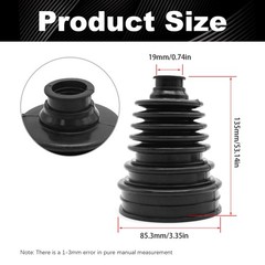Universal Small Shaft CV Boot Kit, FB3000 CV Joint Boot Kit, CV Boot Installa…