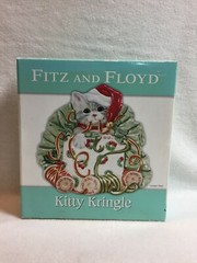 Fitz and Floyd – Kitty Kringle – Canape Plate/Wall Plate – In Original Packaging