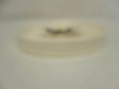 1975 FITZ AND FLOYD Butterfly Dish Trinket Bowl White Round New Open Box Vtg