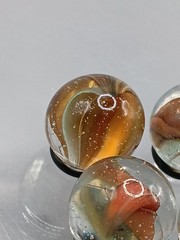 .61″-.58″ Hybrid Cat Eye Sparkler Marble Lot- Akro Master Vitro Foreign- L121