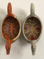LOT 2 Candy Design Norway Viking Ship Danish Nordic Head Boat Ocean Sea Vintage