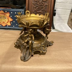 DAV Art NY Angels/Cherubs Putti/Candle Holder Bronze (Heavy)