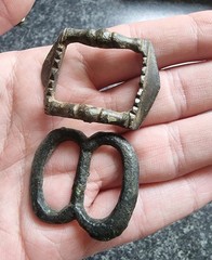 Medieval / Post Medieval Buckles Metal Detecting Find Antique
