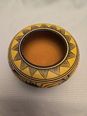 Ancient Greek Replica Hand Painted Geometric Circa 800 700 Exact Copy Pottery