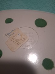 Vintage Giovanni Della Robbia Florence Plastic Small Dish Made in Italy **RARE**