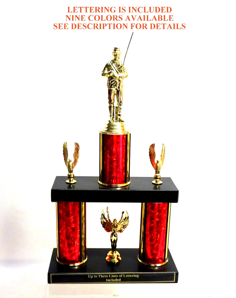 FISHING FISHERMAN BASS TROPHY 9 COLORS 2 POST