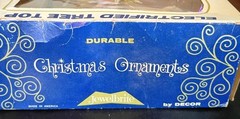 Vintage Jewelbrite Electrified Tree Topper Star with Tinsel Angel Plastic