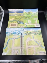 Wade Whimsey-on-Why Village Sets 1 2 3 4 Bally Whim Maps Boxed England READ