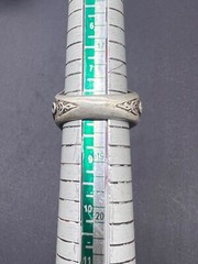 Rare Unique Old Central Asian Jewelries Pure Sliver Ring From Afghanistan