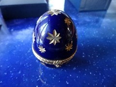 2001 Faberge Limoges France “Teddy Bear Egg” Imperial Egg #21 w/Box & COA