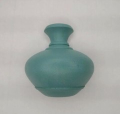 1990 Homco Plastic Wall Hanging Blue Pot Pitcher Vase