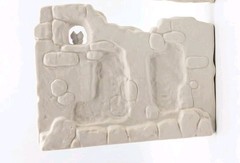 Precious Moments Nativity Two Section Wall Pieces E-5644 Enesco 1980 No Box