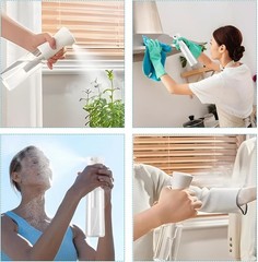 Mist Spray Bottle for Hair (10oz/300ml) – 2 Pcs Continuous Spray Bottle for