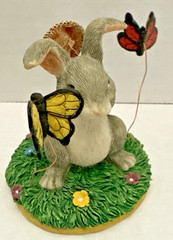 Charming Tails-Catchin Butterflies-FIGURINE-87/423-1996-HTF-Original Packaging
