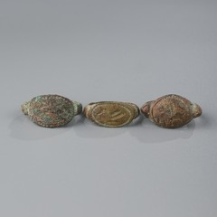 Near Eastern Ancient Bronze Rings (3 pcs) – Size 9–10