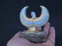 Authentic Ancient Egyptian Antique Rare Goddess Isis Statue Figurine Egyptian BC