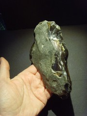 Lower Paleolithic – Large Acheulean ‘planular’ chopper c.450,000 BP.