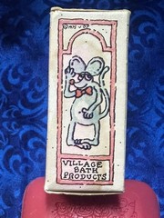 Avon Snowman Soap (2002) And Village Bath Pink Bubblegum Super Soap (1975)