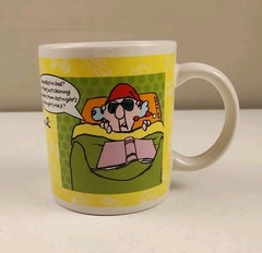 MAXINE Hallmark Coffee Mug “Not Grouchy By Nature ” & “Breakfast In Bed” 10 oz