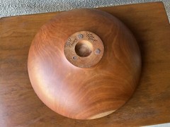 John Dodge Meyer Bowl Sculpture Mid Century Modern Modernist Woodworking