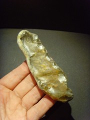 Lower Paleolithic – Fine Acheulean elongated flake scraper c.450,000 BP.