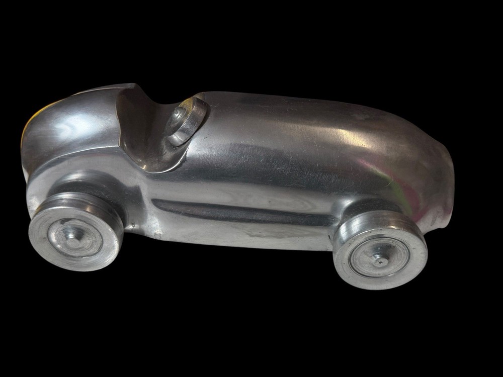 Cast Aluminum Roadster Decorative Art Auto Paperweight Desk Piece diecast
