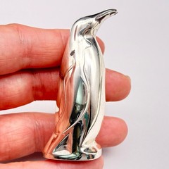 Vintage David Andersen Norway Pengiun Sterling Silver Shaker – Missing Cap