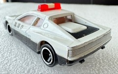 Tomica Japan Ferrari Testarossa Police Car Metropolitan Police Collection Displa