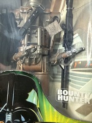 2000 Star Wars Bounty Hunter Action Figures Set IG-88 Bossk 4-LOM – Damaged Pkgs
