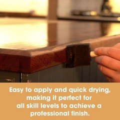 Furniture Clinic Danish Oil Wood Finish 17oz Satin Finish for Oak Pine Teak