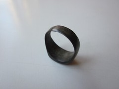 very rare ancient Viking engraved massive bronze ring with runes IX – X AD. (2)