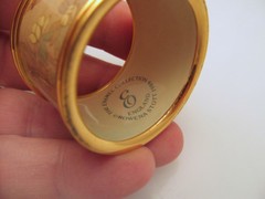 *Enamel Napkin Ring Rowena Stott Nature Notes of an Edwardian Lady Edith Holden
