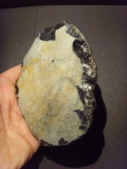 Lower Paleolithic – Large Acheulean ovate scraper. c.450,000 BP.