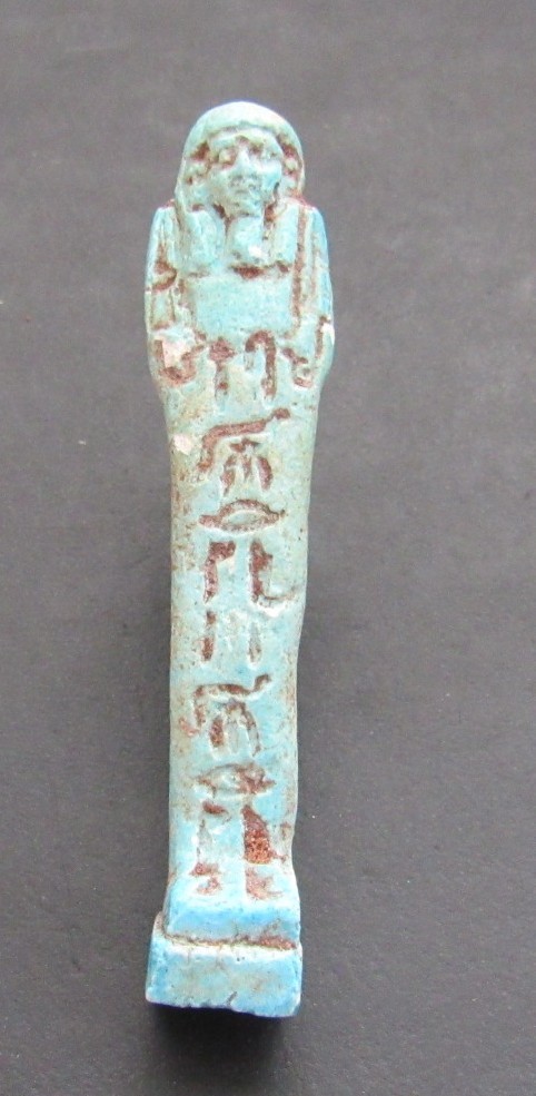 NILE Ancient Egyptian Ushabti Amulet ca 300 BC