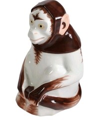 Limoges Edouard Marcel Sandoz Porcelain Monkey