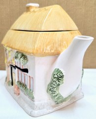 Antiques Shop Cottage Teapot Grandmillennial Cottagecore Vintage English Village