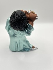 Vintage Jazz Band Ceramic Figurine Set Pianist Singer Guitar Bass Clarinet