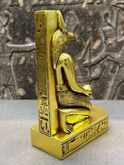 Authentic Ancient Egyptian Antiques Rare of God Anubis Statue Figurine BC
