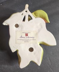 VTG Home Interiors HOMCO Sonoma Villa Fruit Wall Plaque Decor Pear Grape Apple