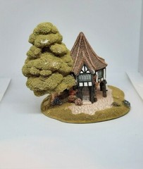 Lilliput Lane English British Village Flower Sellers House Figurine