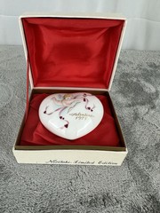 1975 Limited edition Noritake Valentine Heart still in original box
