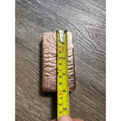 Copper Bullion Bar Rose Gold Hand Poured Cast Metal Ingot