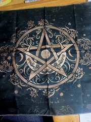 Mystical Items For Sell! 12 Total Includes Leather Spell Book, Statues & More
