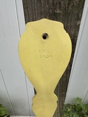 Sexton Metal Wall Yellow Ladle Home Decor Planter, Bird Feeder, Kitchen Decor