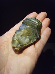Lower Paleolithic – fine unifacial Acheulean scraper. c.450,000+ BP.