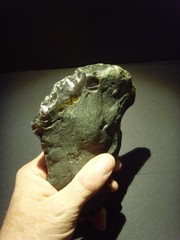 Lower Paleolithic – Large Acheulean ‘planular’ chopper c.450,000 BP.